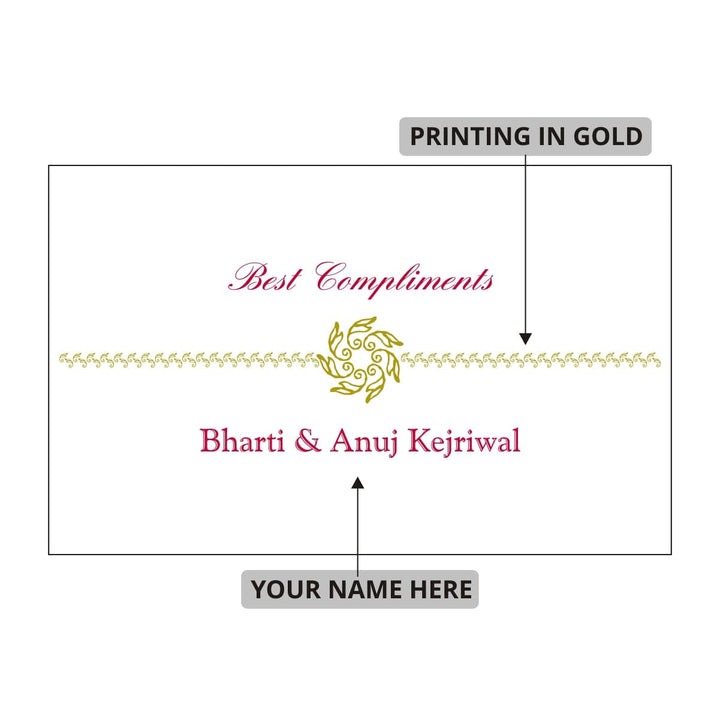 Gifts of Love Personalised Name Cards