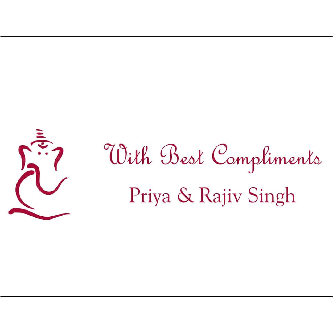 Gifts of Love Personalised Name Cards