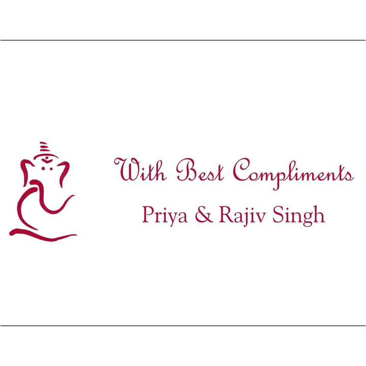 Gifts of Love Personalised Name Cards