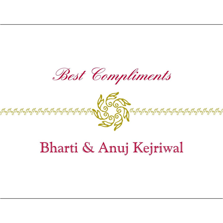 Gifts of Love Personalised Name Cards