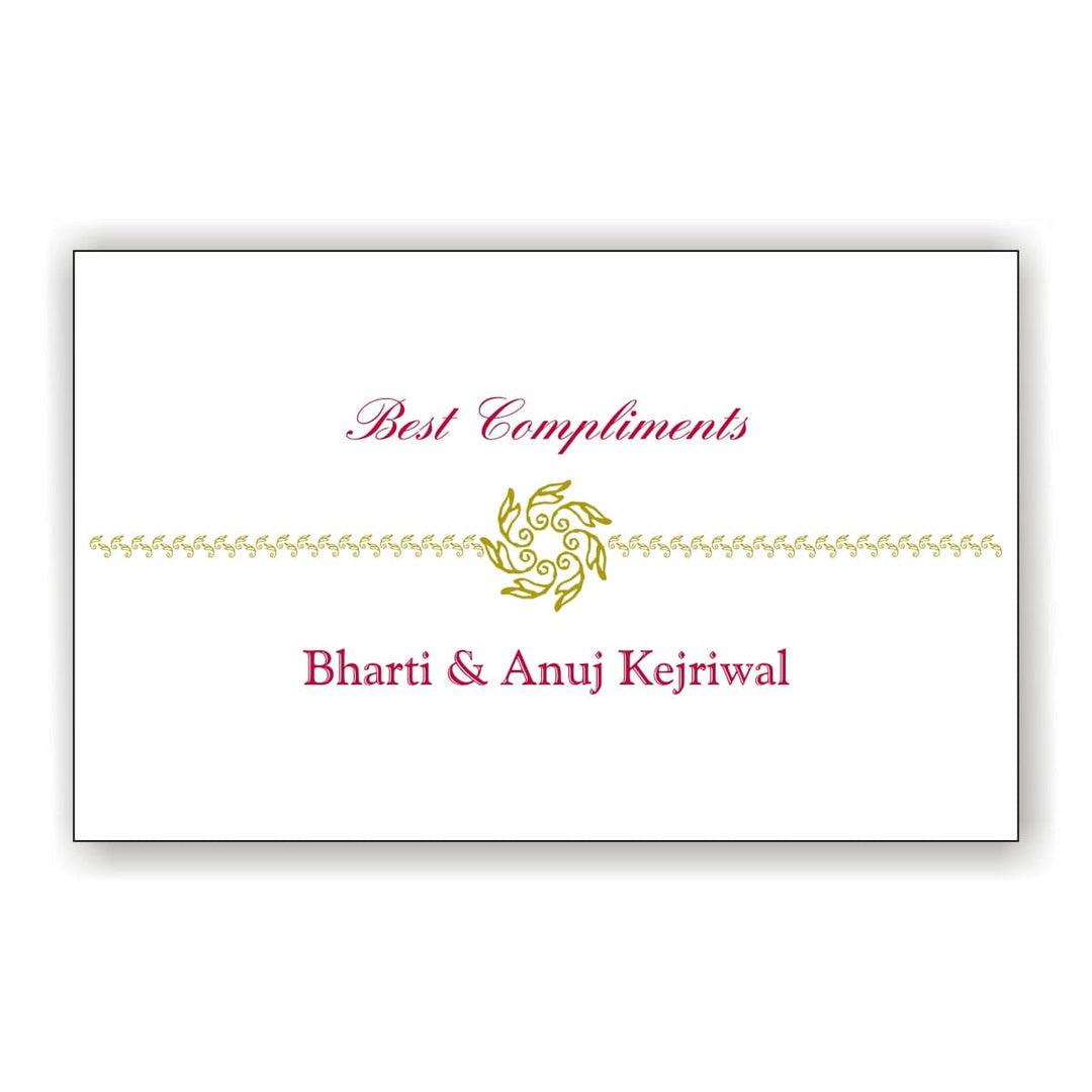 Gifts of Love Personalised Name Cards