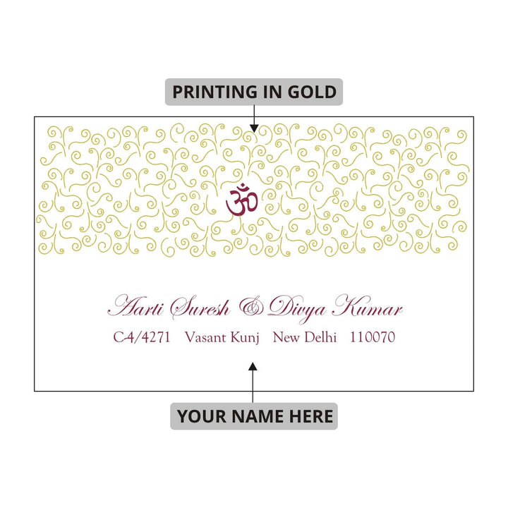 Gifts of Love Personalised Name Cards