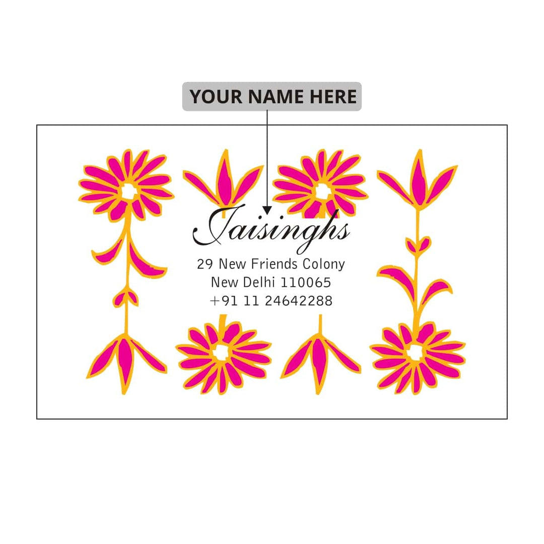 Gifts of Love Personalised Name Cards
