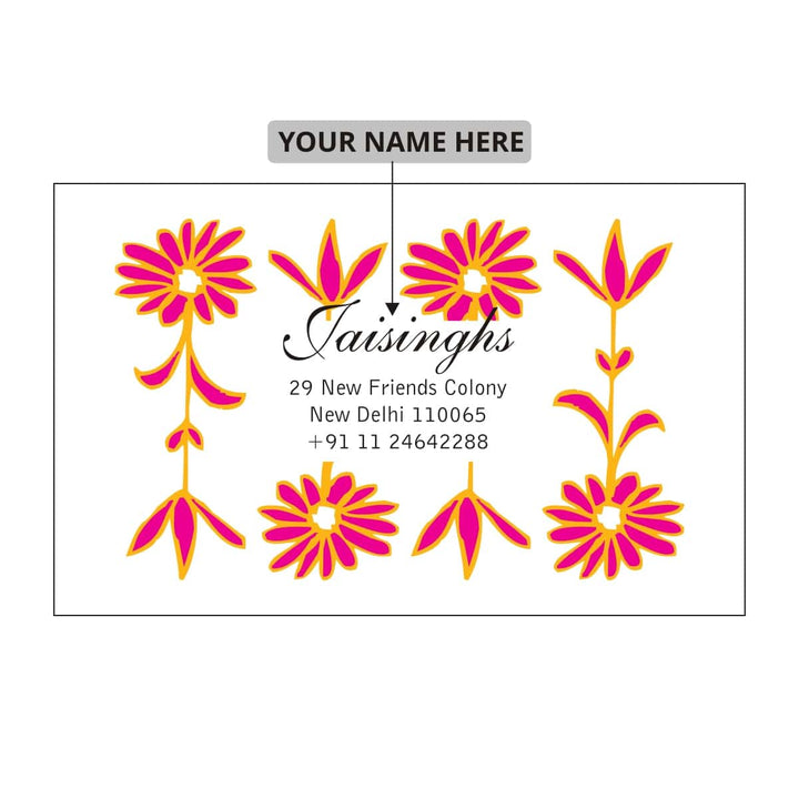 Gifts of Love Personalised Name Cards
