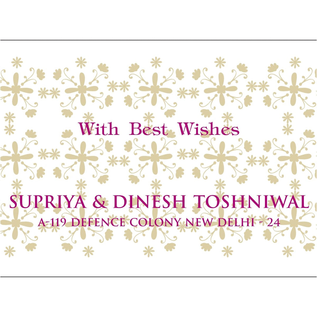 Gifts of Love Personalised Name Cards