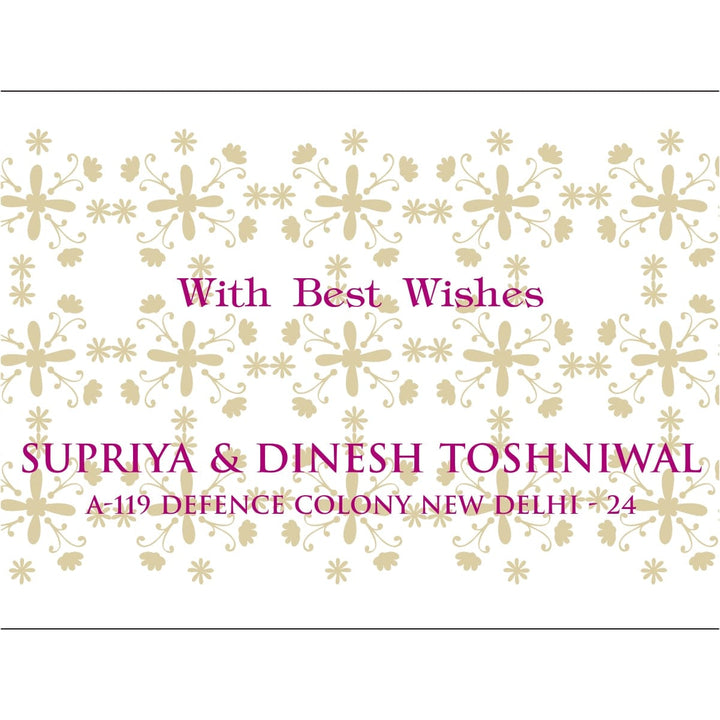 Gifts of Love Personalised Name Cards