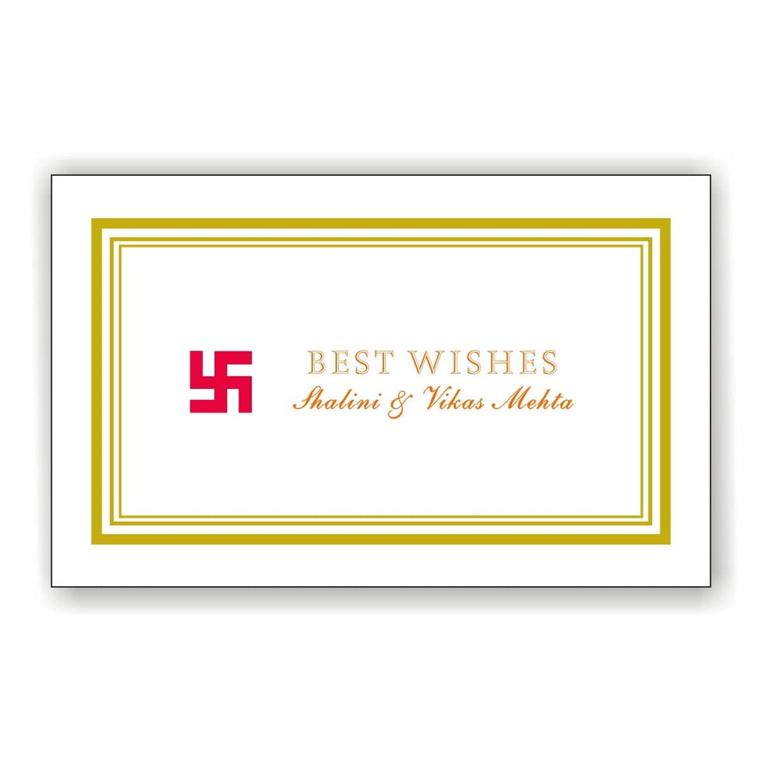 Gifts of Love Personalised Name Cards