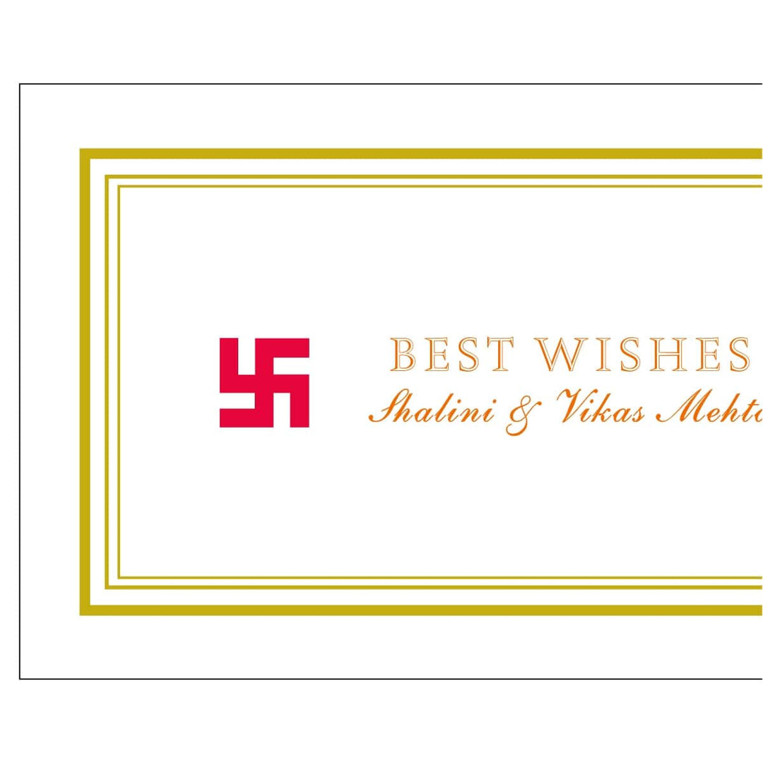 Gifts of Love Personalised Name Cards