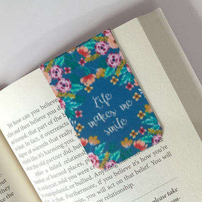 Gifts of Love Life Makes Me Smile Magnetic Bookmark