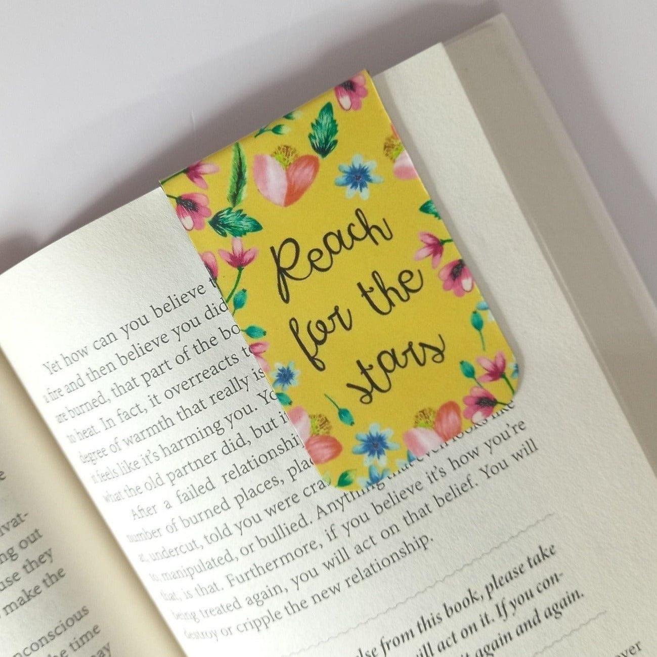 Reach for the Stars Magnetic Bookmark