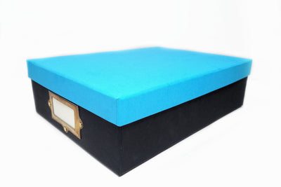 Gifts of Love A4 Storage Box Slim - Blue