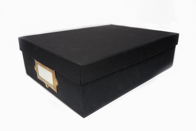 Gifts of Love A4 Storage Box Slim - Black