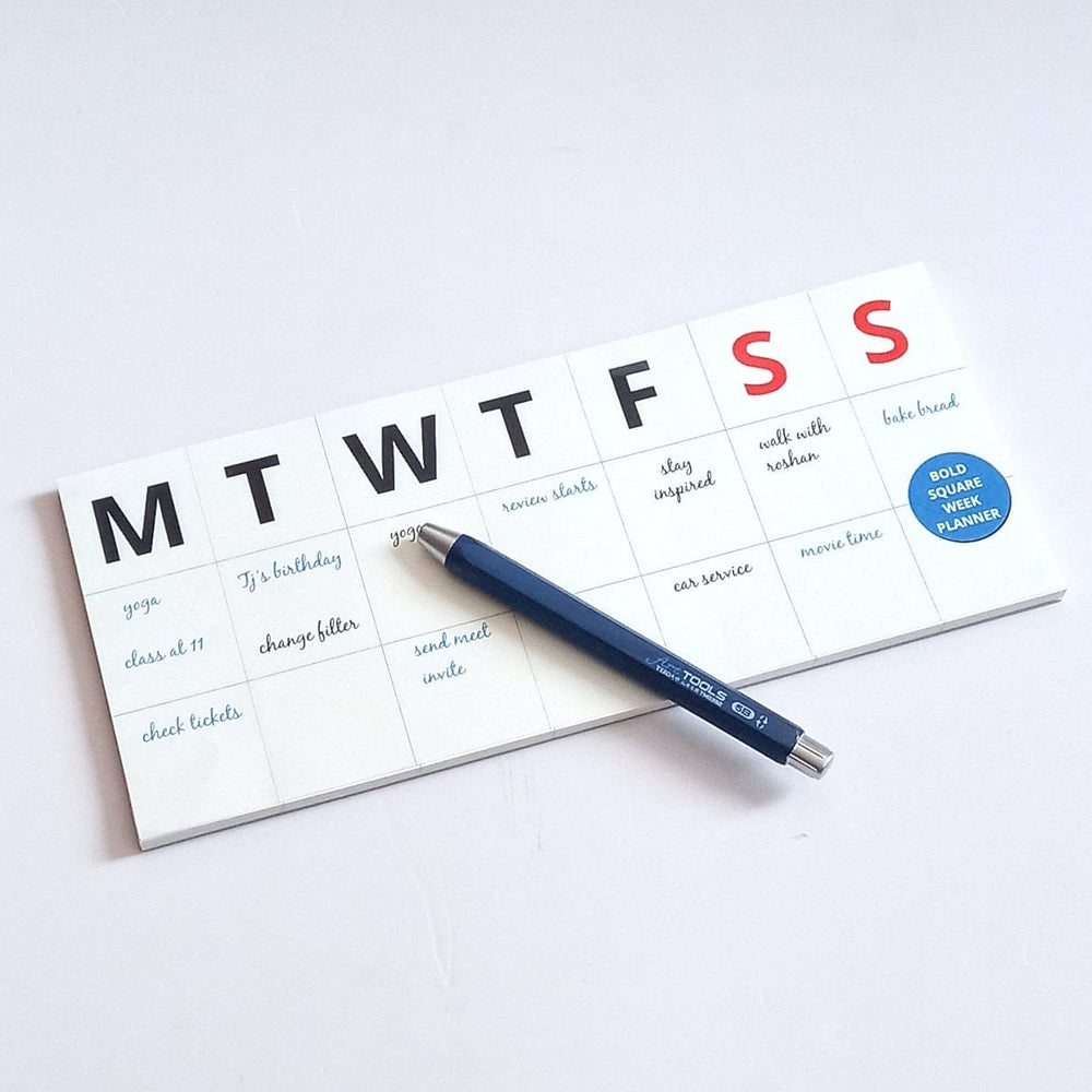 Gifts of Love BOLD Weekly Notepad Squares