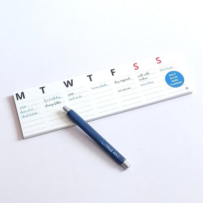 Gifts of Love BOLD Weekly Notepad Slim Ruled