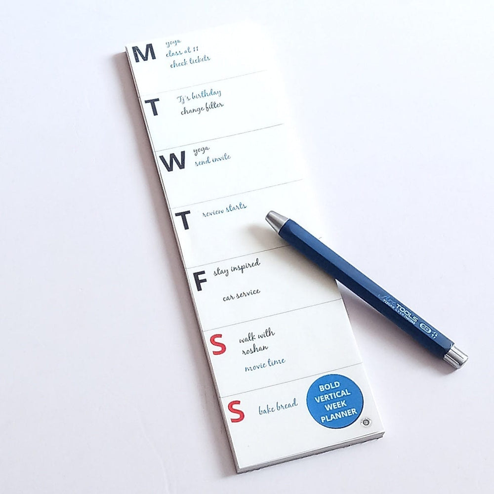 Gifts of Love BOLD Weekly Notepad Long