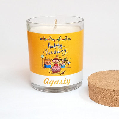 Gifts of Love | Happy Birthday Personalised Candles