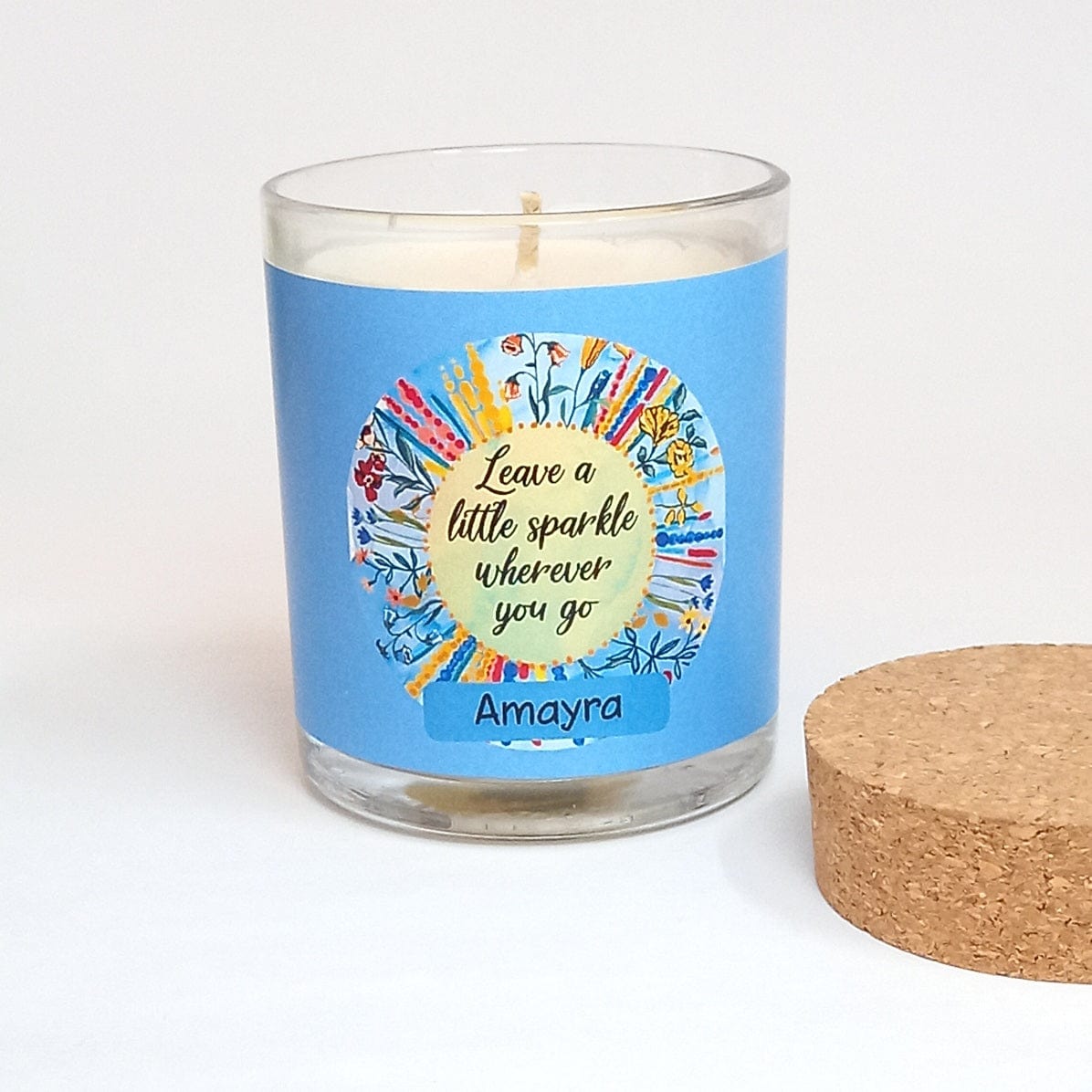 Leave a Little Sparkle Personalised Candle