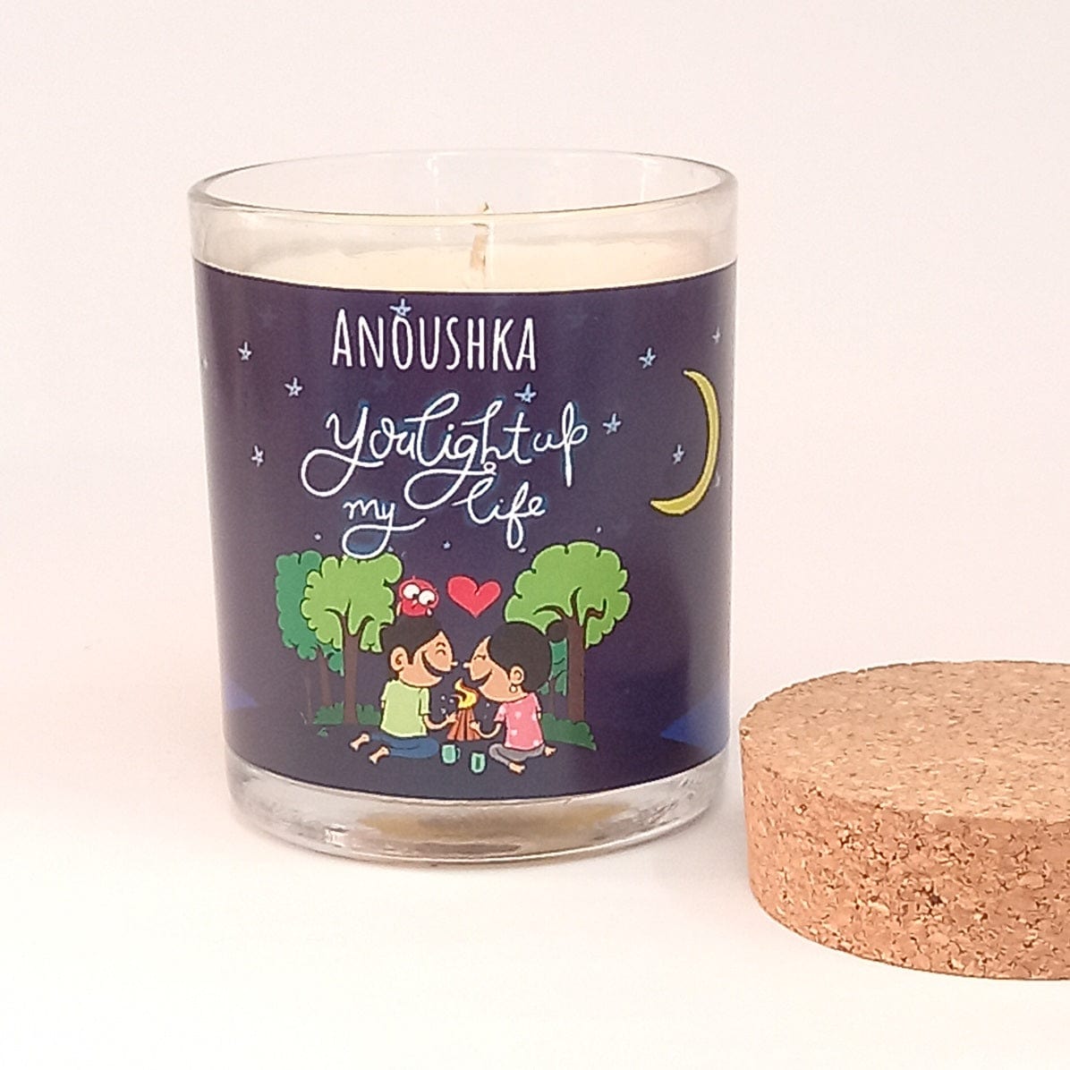 You Light up My Life | Ahava Personalised Candle