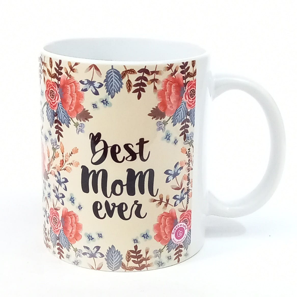 Coffee Mug Best Mom Ever Camellia