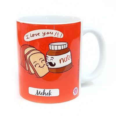 Personalised Coffee Mug I Love You