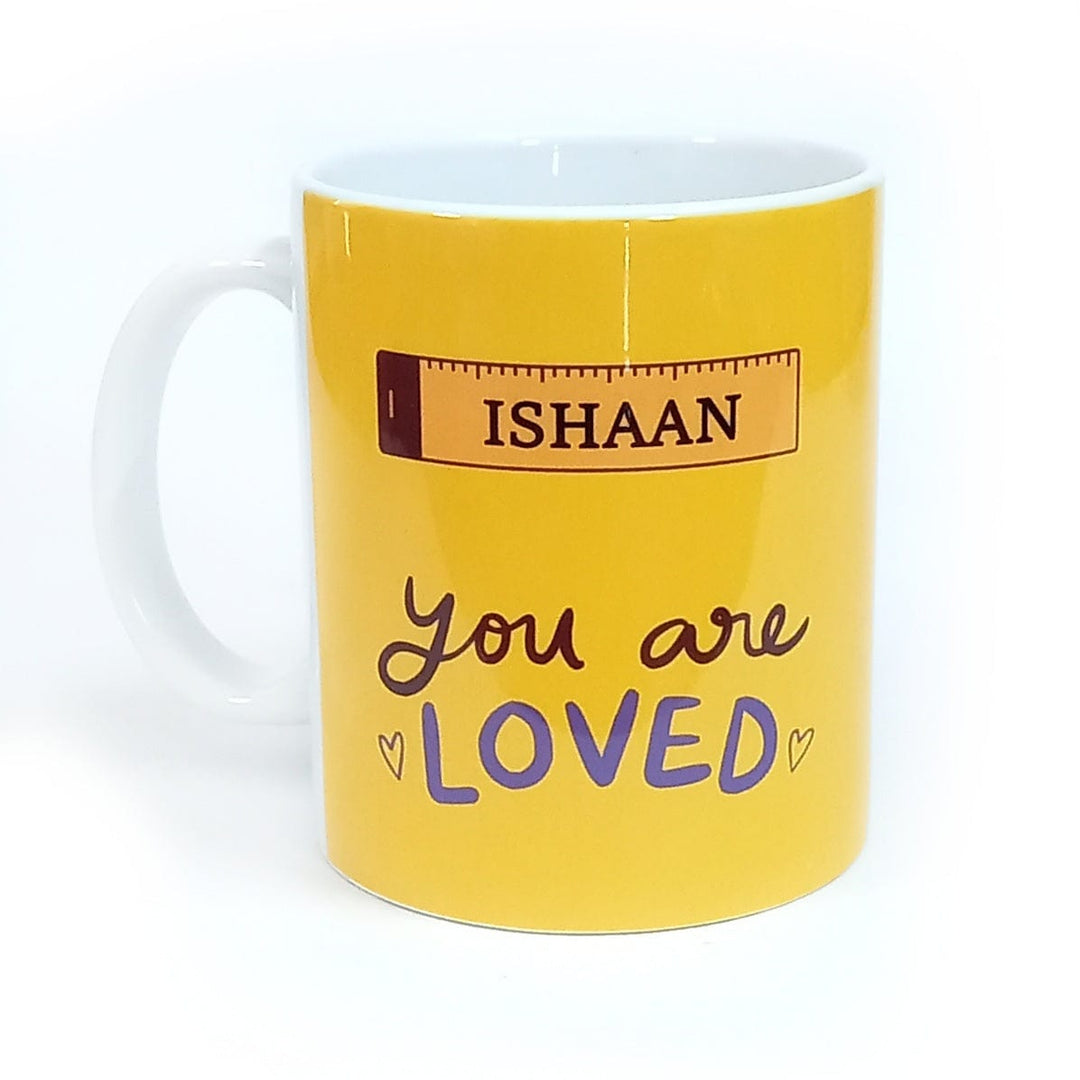 Personalised Coffee Mug You are Loved Beyond Measure
