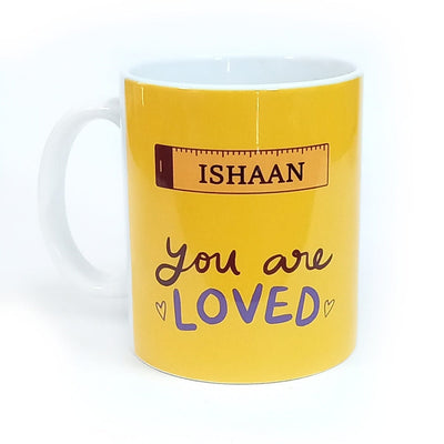 Personalised Coffee Mug You are Loved Beyond Measure