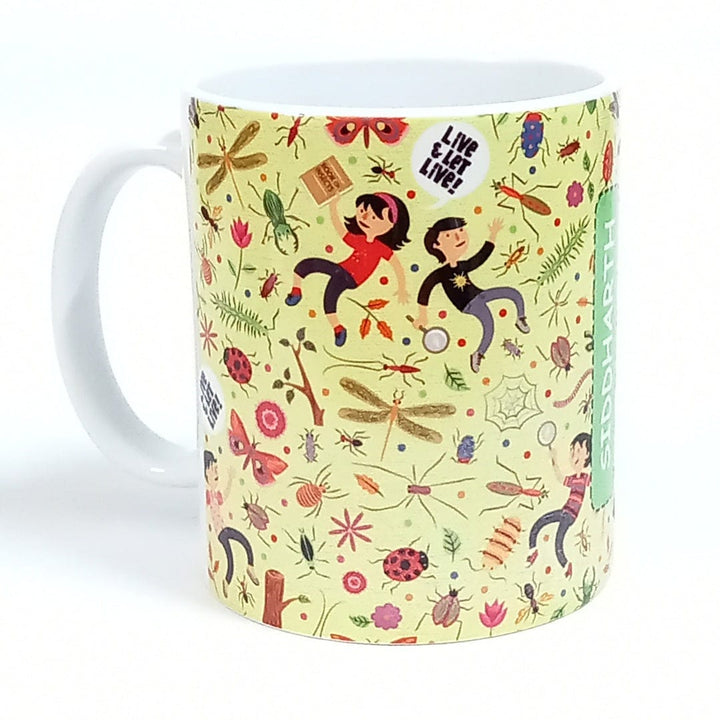 Personalised Coffee Mug Live & Let Live