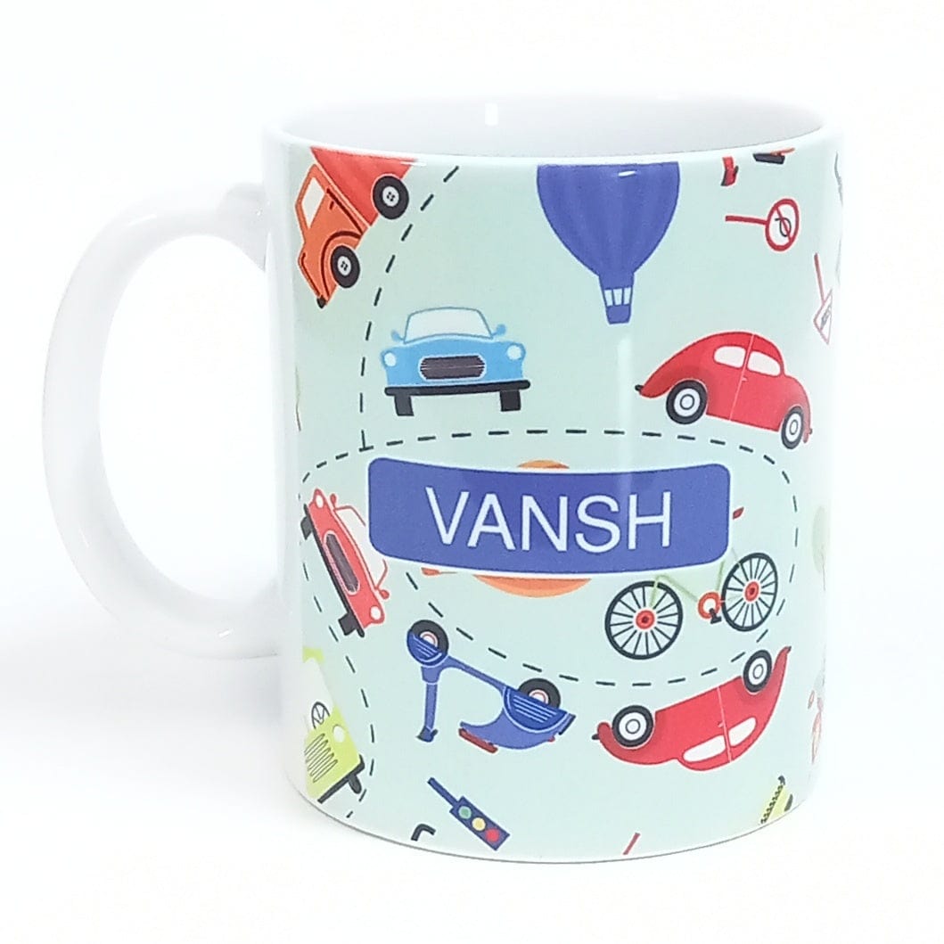 Vroom Personalised Coffee Mug
