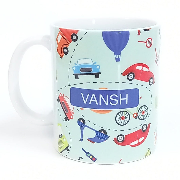 Vroom Personalised Coffee Mug