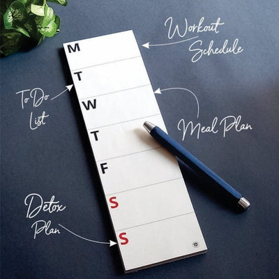 BOLD Weekly Notepad Planner