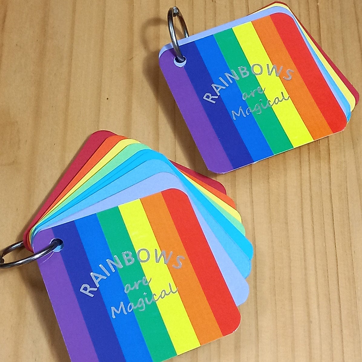 Rainbow Ring Mini Notebook