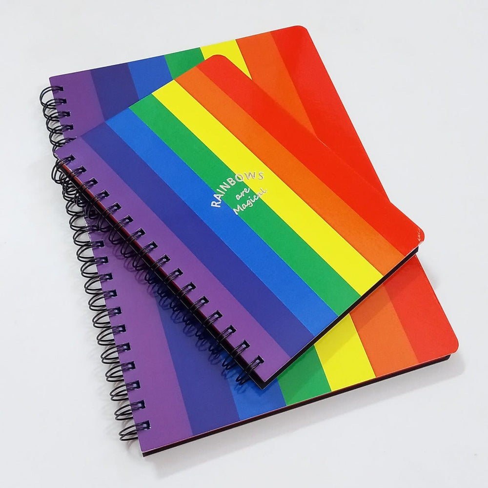Gifts of Love Rainbow Notebook A4 & A5 size