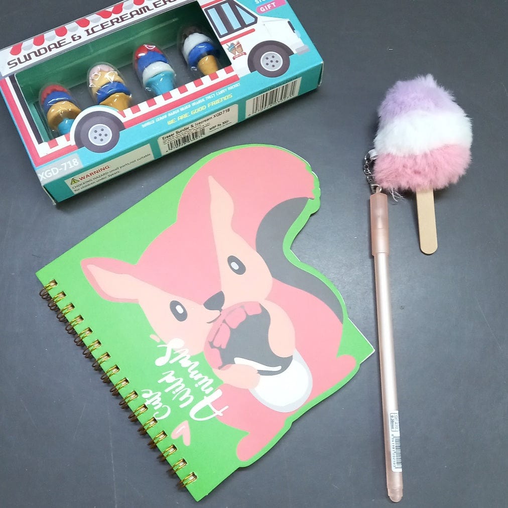 Chipper the Squirrel's Stationery Treat