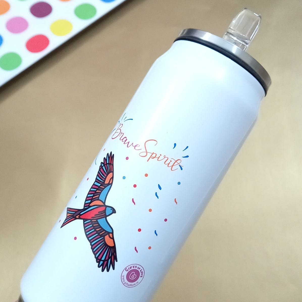 Gifts of Love Brave Spirit Can Sipper