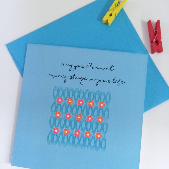 May You Bloom | Greeting Card