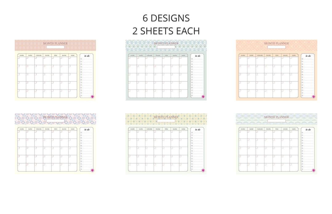 Gifts of Love | 2024 Dated Monthly Planner Notepad | 100% Recycled Paper