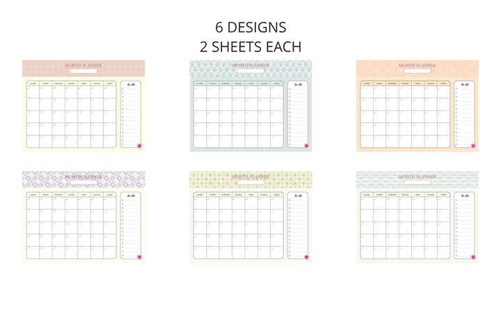 Gifts of Love | 2024 Dated Monthly Planner Notepad | 100% Recycled Paper