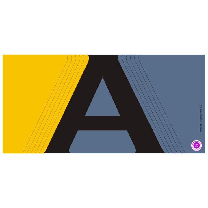 Monaco Initial Coffee Mug