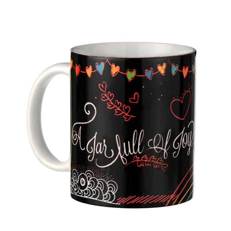 Gifts of Love Coffee Mug A Jar Full of Joy Chalk Art