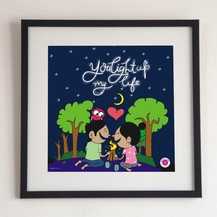 Gifts of Love Wall Art Ahava You Light up My Life
