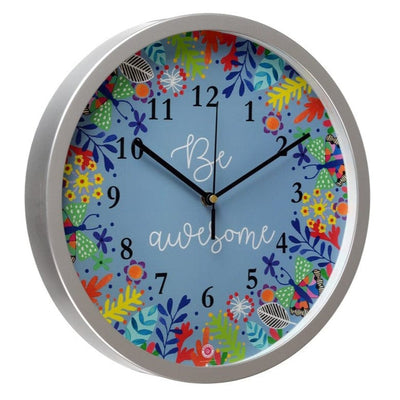 Be Awesome - Rosetta Wall Clock 