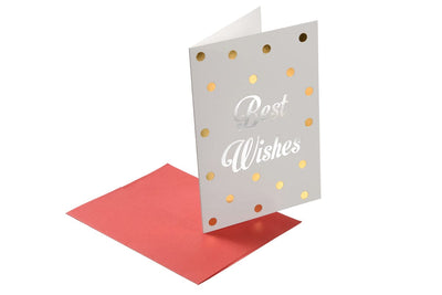 Best Wishes - Dazzle Greeting Card