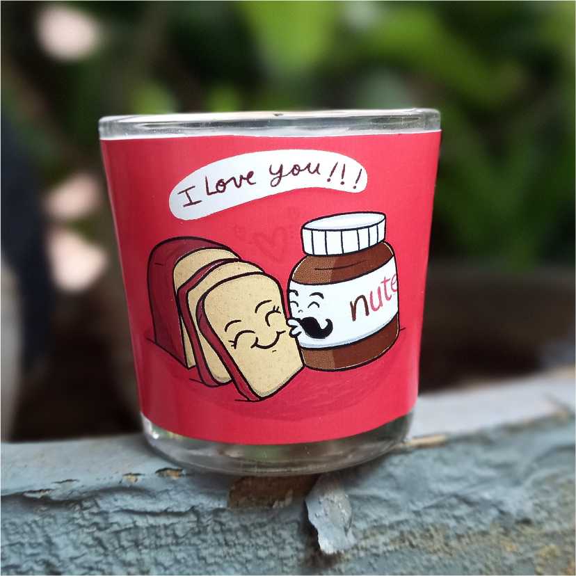 Gifts of Love I Love You Nute Candle Small