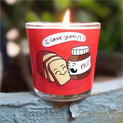 Gifts of Love I Love You Nute Candle Small
