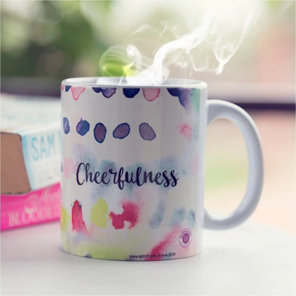 Gifts of Love Personalised Coffee Mug Inner Treasures Cheerfulness