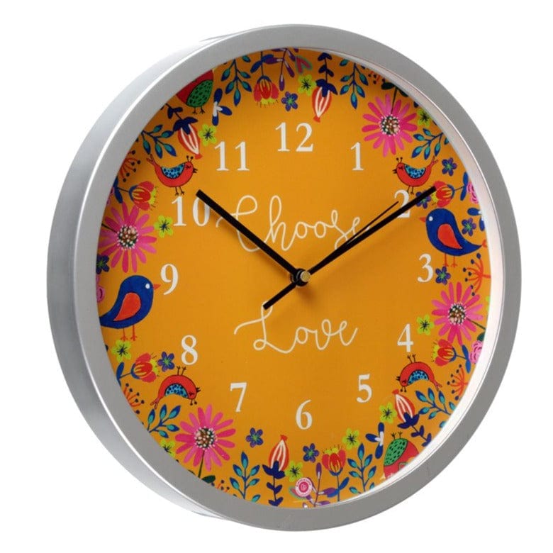 Choose Love - Rosetta Wall Clock