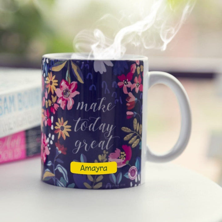 Gifts of Love Personalised Coffee Mug Make Today Great