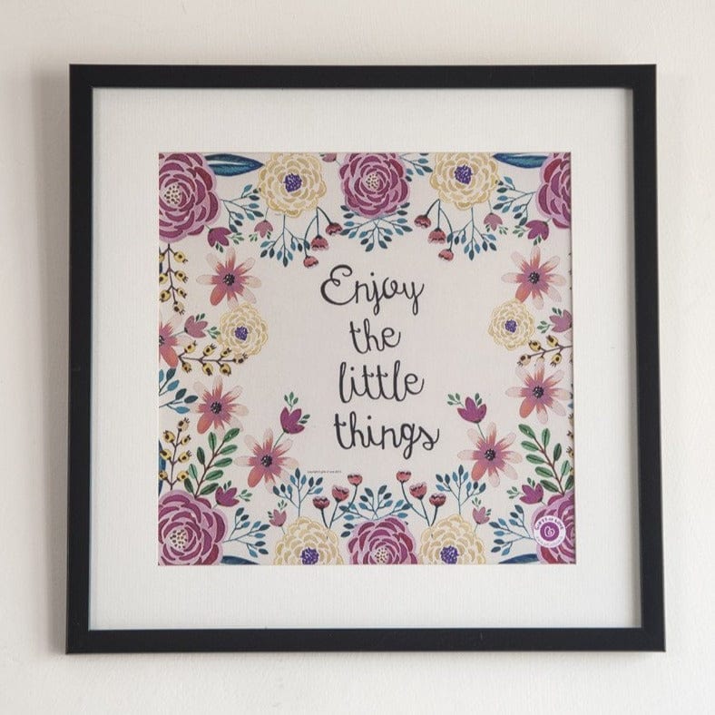 Gifts of Love Wall Art Rosetta Enjoy the little things