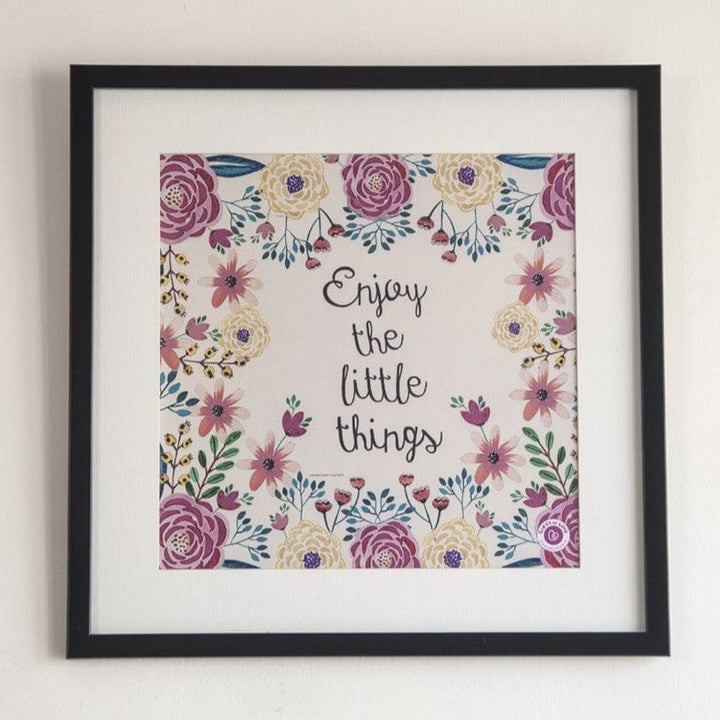 Gifts of Love Wall Art Rosetta Enjoy the little things
