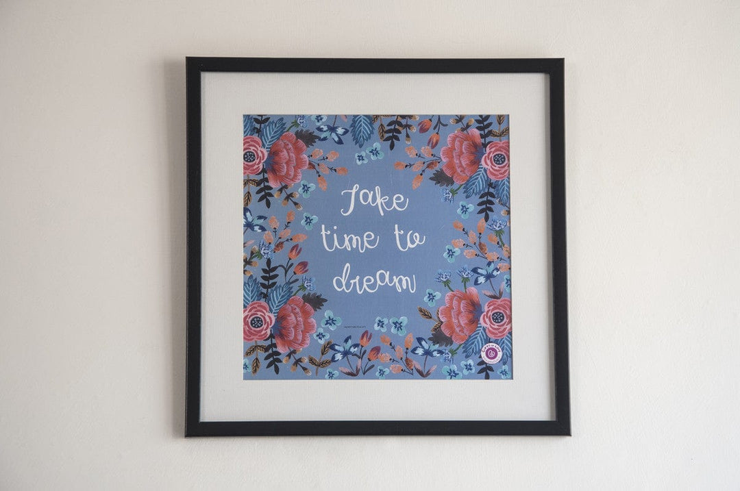 Wall Art Rosetta - Take time to dream